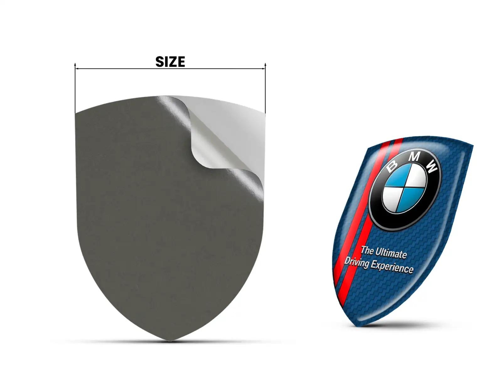 BMW Fensteraufkleber Auto Universal Hochwertig Stabil